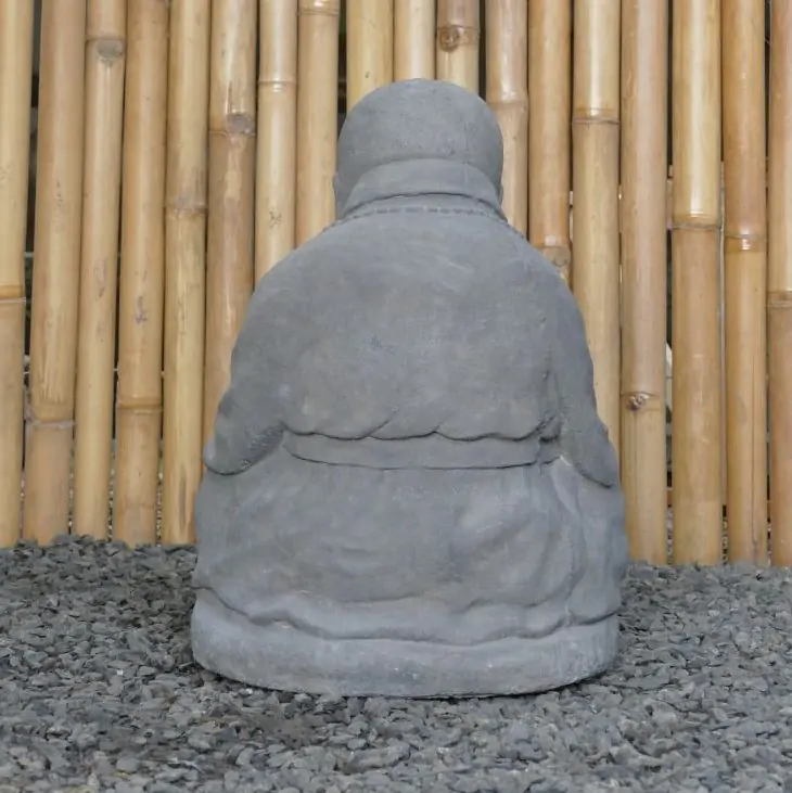  Product image 4 of the product “Sitting monk with namaste, about 50cm height ”
